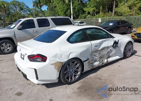 2025 BMW M2 z USA, uszkodzony, nr VIN 3MF23DM00S8F30671